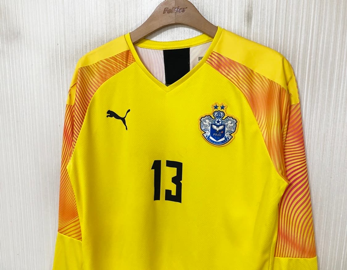 푸마 파주 U-18 축구센터 선수지급/실착 골키퍼유니폼 M(해외) #13 상품이미지6