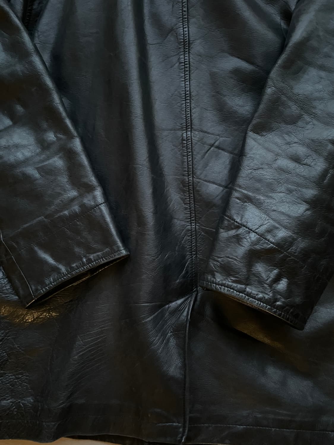 90s 올드갭 레더 카코트 gap carcoat 상품이미지5