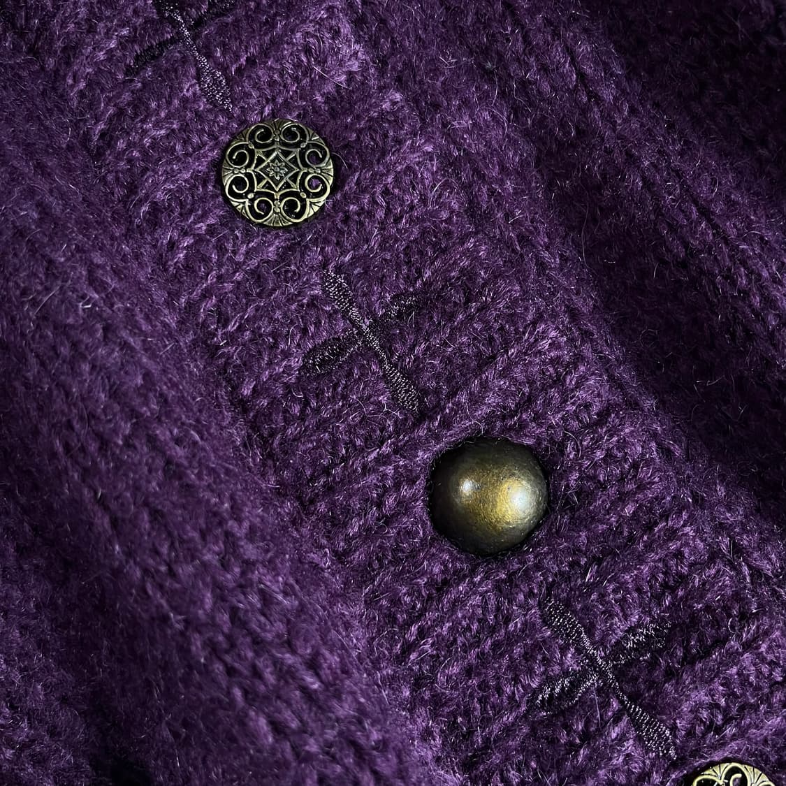 [Ozz Croce] 오즈크로스 고딕 모헤어 롱 가디건 (새상품) 상품이미지4