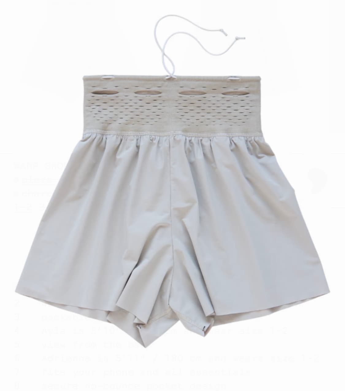 Gnuhr warp short short plaza taupe 3-4 상품이미지1