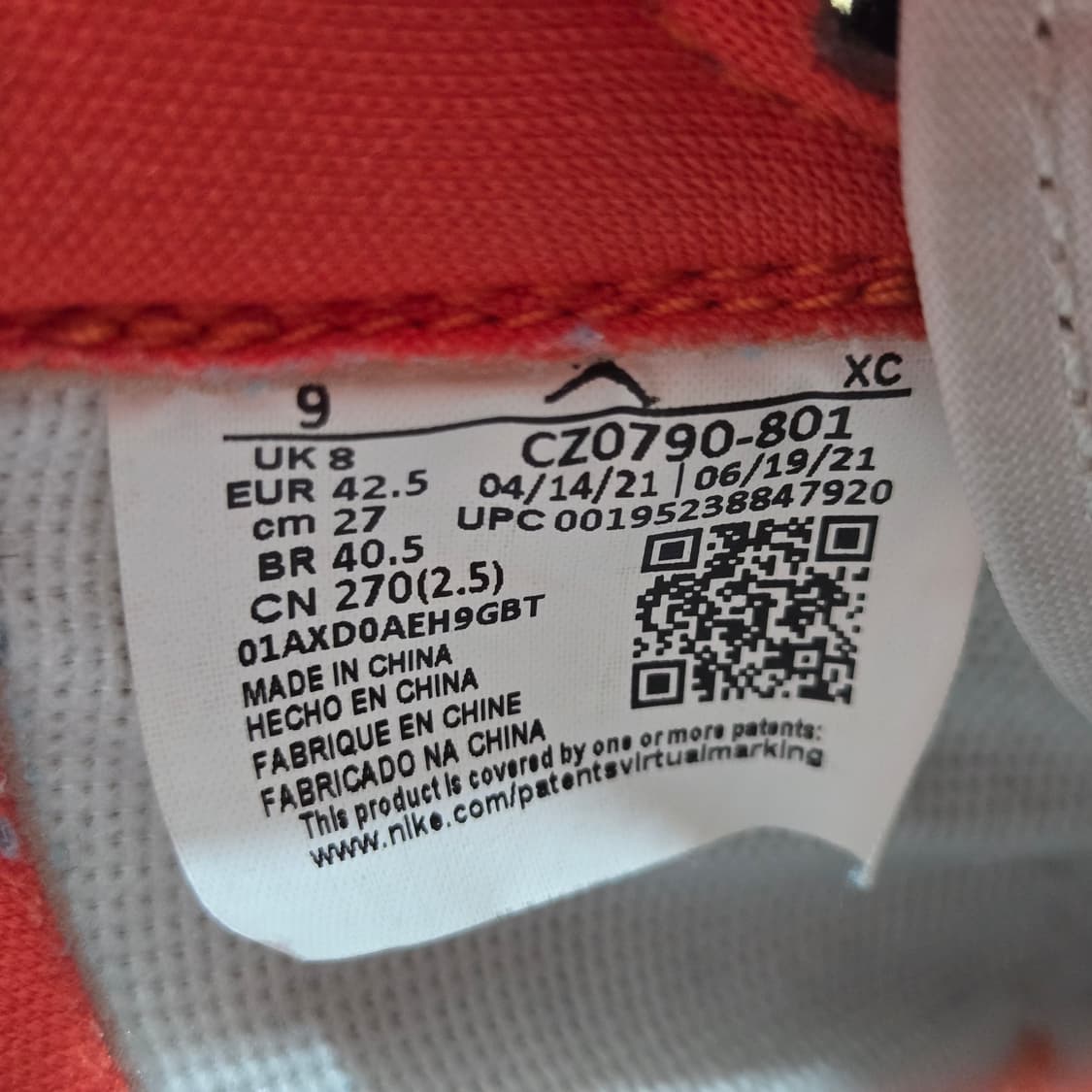 270 나이키 조던1 로우 OG 스타피쉬 상품이미지10