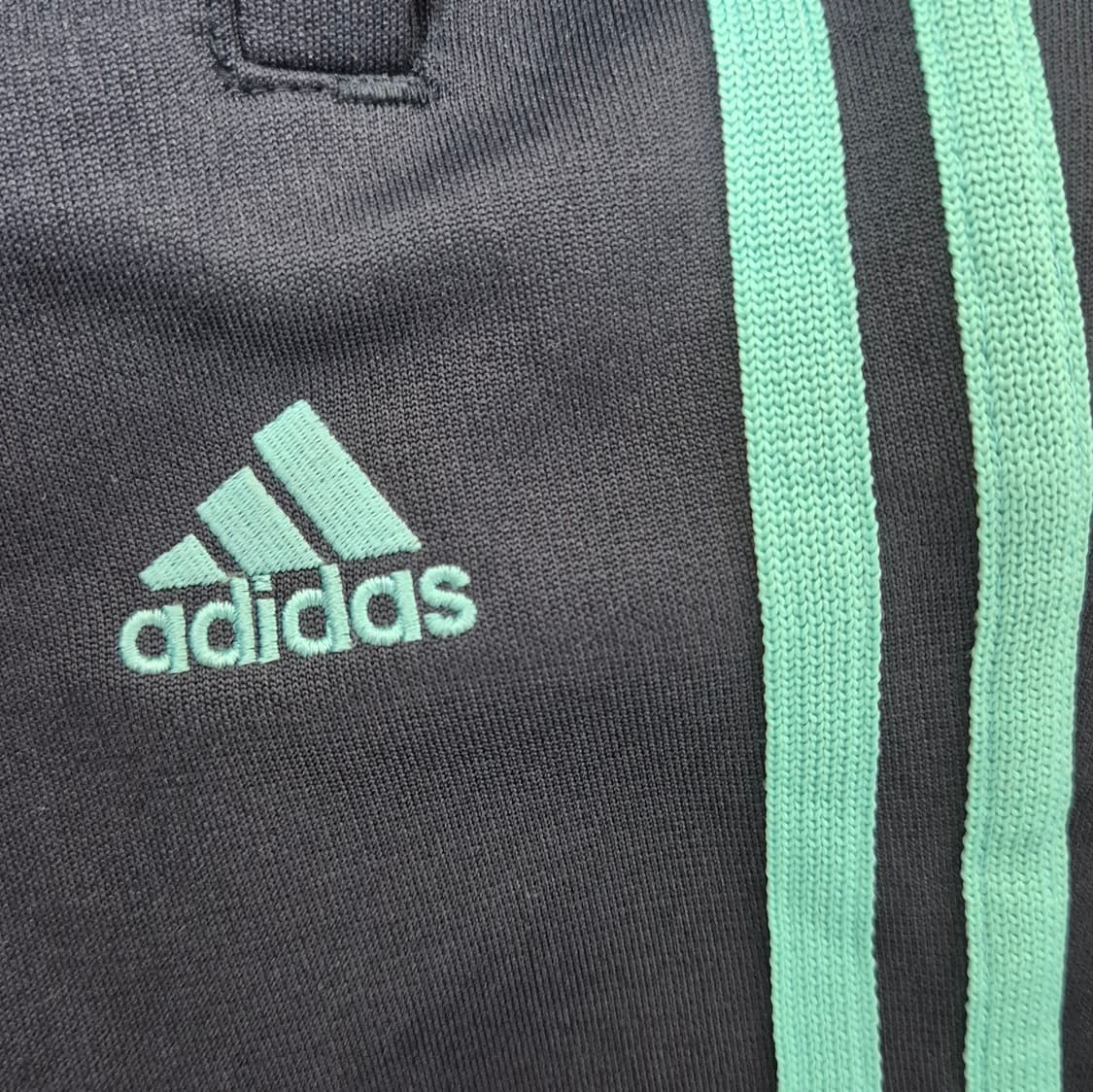 아디다스 삼선 네이비민트 부츠컷 팬츠 상품이미지3