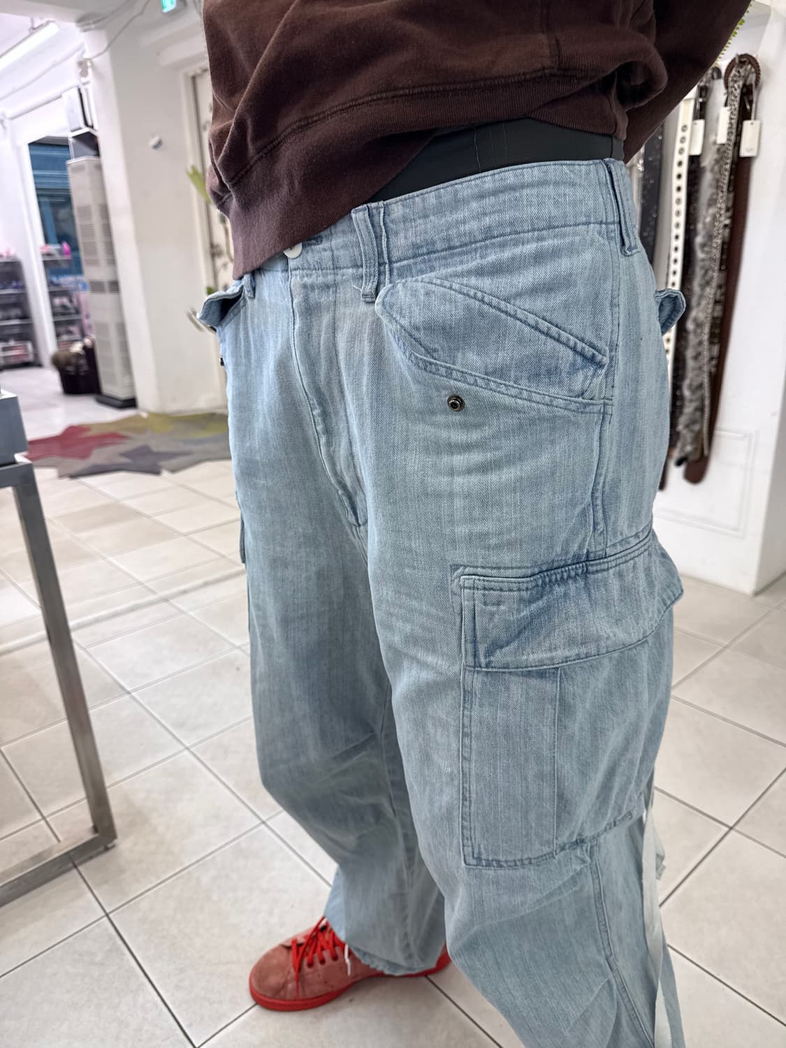 denim cargo pants 상품이미지5