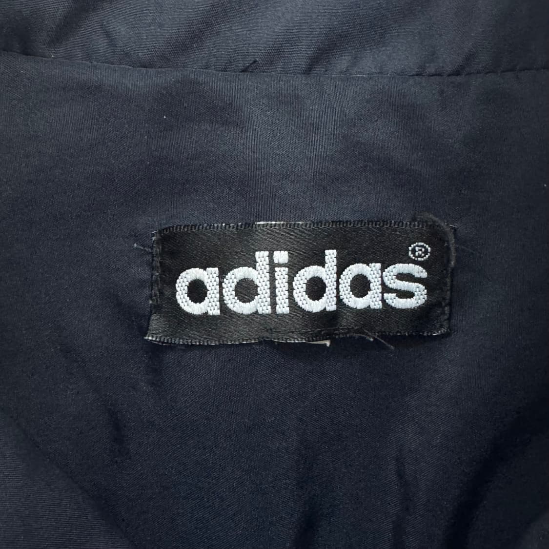 Adidas 아디다스 삼각로고 네이비 바람막이 집업 상품이미지5