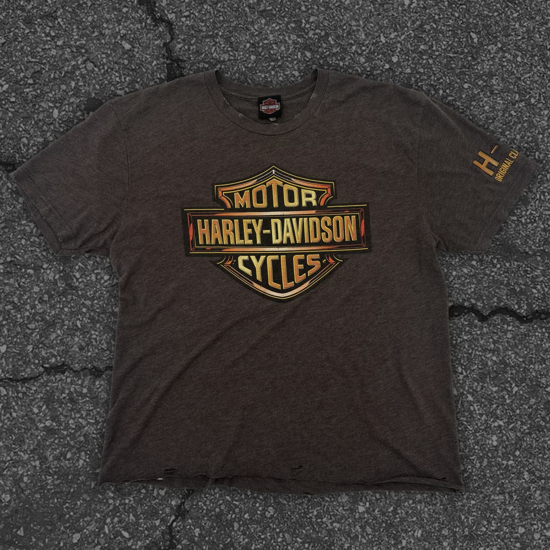 할리데이비슨 빈티지 반팔 티셔츠 상품이미지4