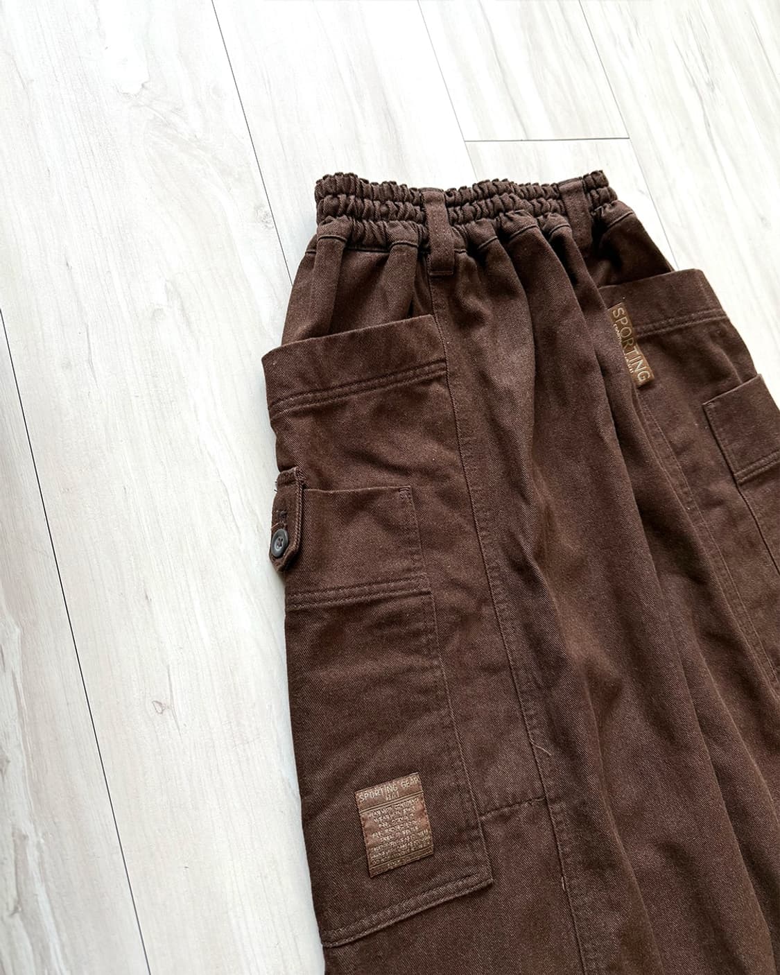 HAI by ISSEYMIYAKE brown Maxi long skirt 상품이미지9