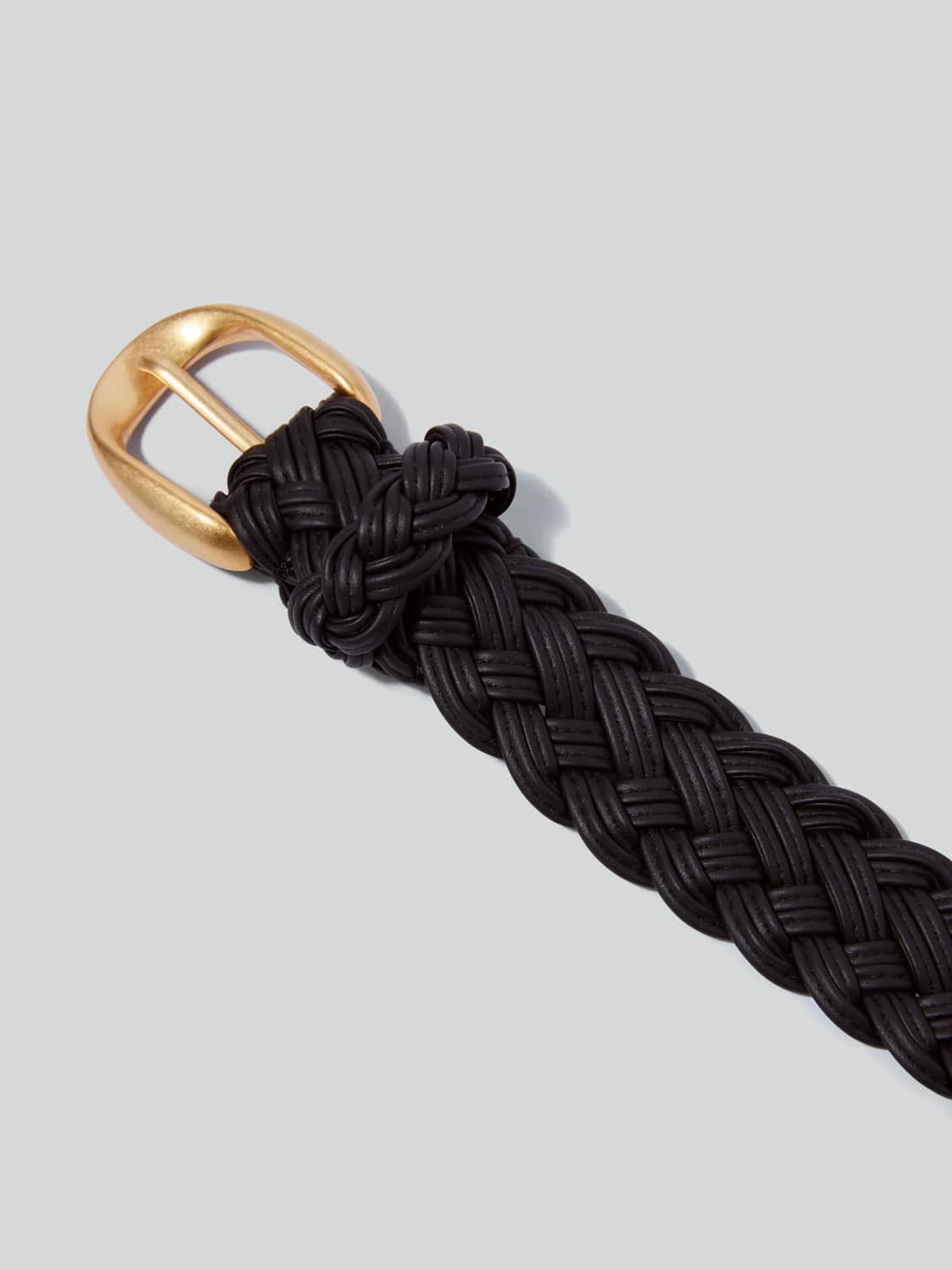 렉토 시그니쳐 위빙 벨트 다크 초콜렛 상품이미지3