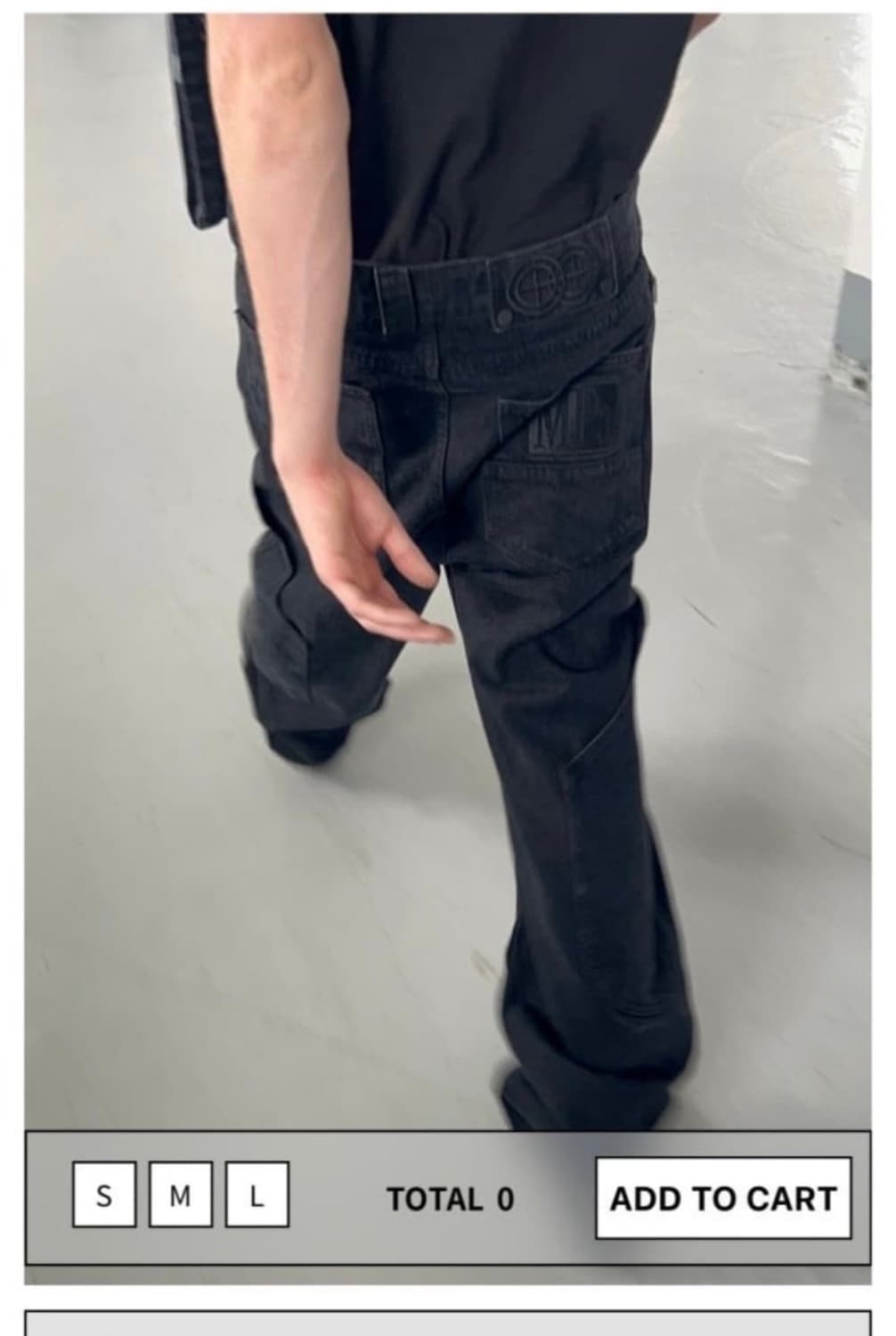 플라스틱 프로덕트 MPa calf pocket pants 상품이미지1