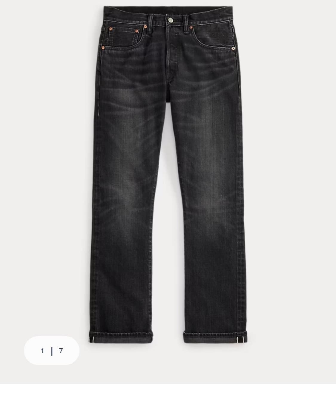 슬림 부트 디스트레스트 셀비지 상품이미지5