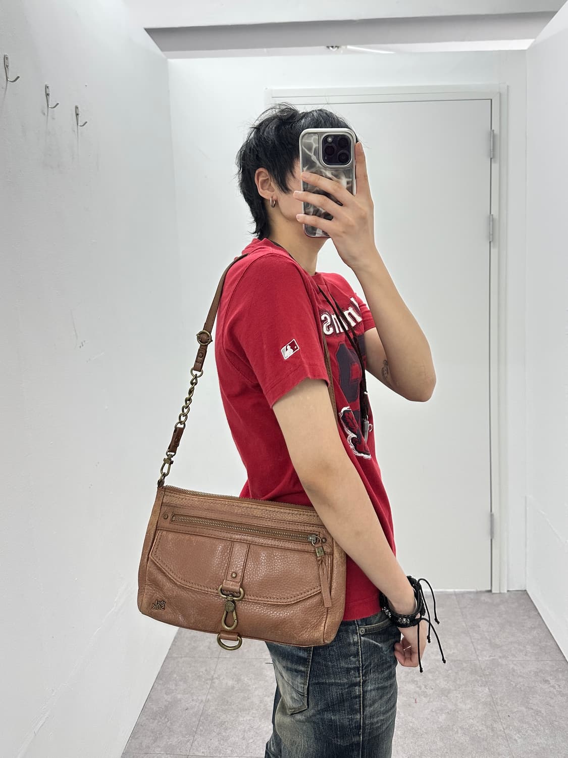 Vintage the sak brown shoulder bag  상품이미지3