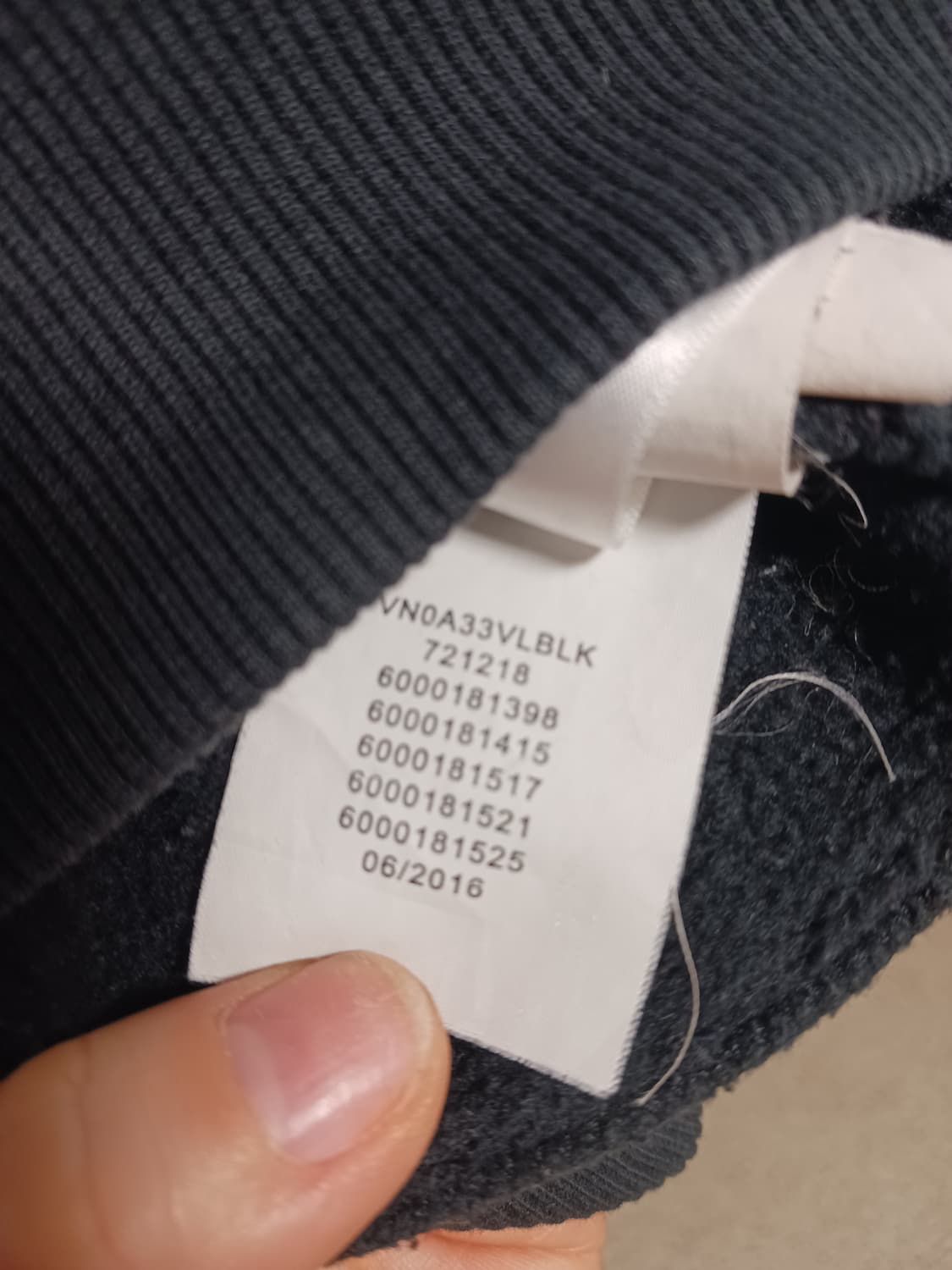 반스 로고 맨투맨 상품이미지5