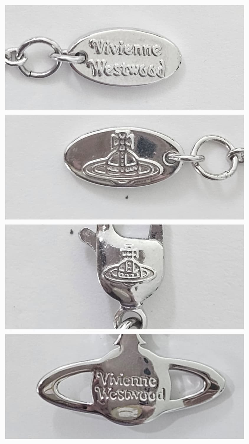 [신품급] 비비안웨스트우드 퍼플 오브 목걸이 [레드라벨 정품 보증서포함] 상품이미지2