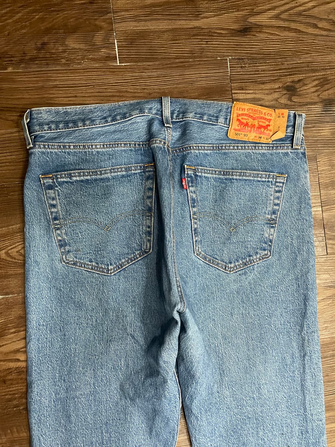 리바이스 501 1993 오리지널 스트레이트 핏 데님 팬츠 상품이미지9