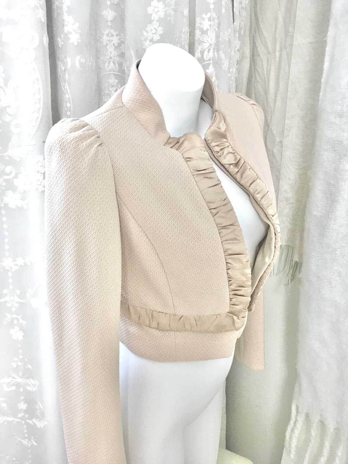 르네상스 페어리 프릴 슬림 블레이저 자켓 상품이미지5