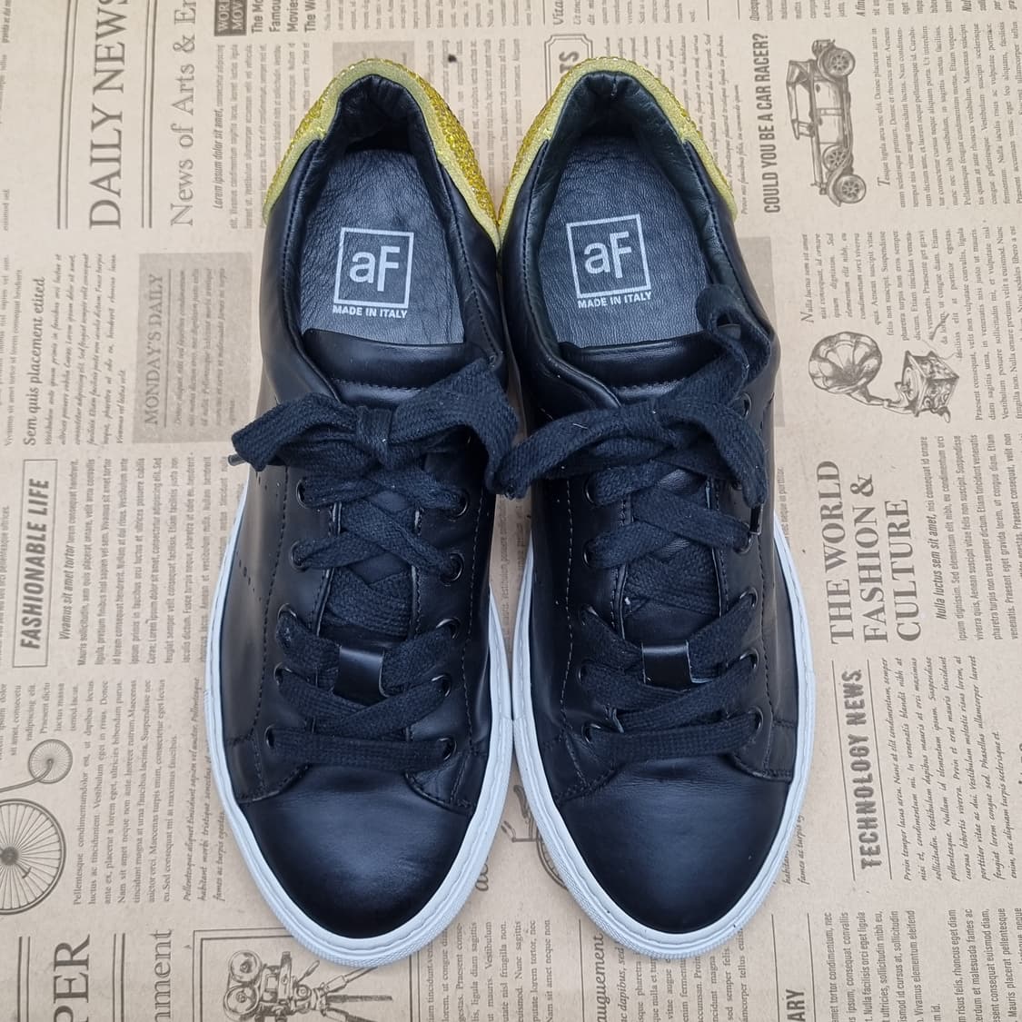 알베르토페르마니 키높이스니커즈245 굽4.5 상품이미지2