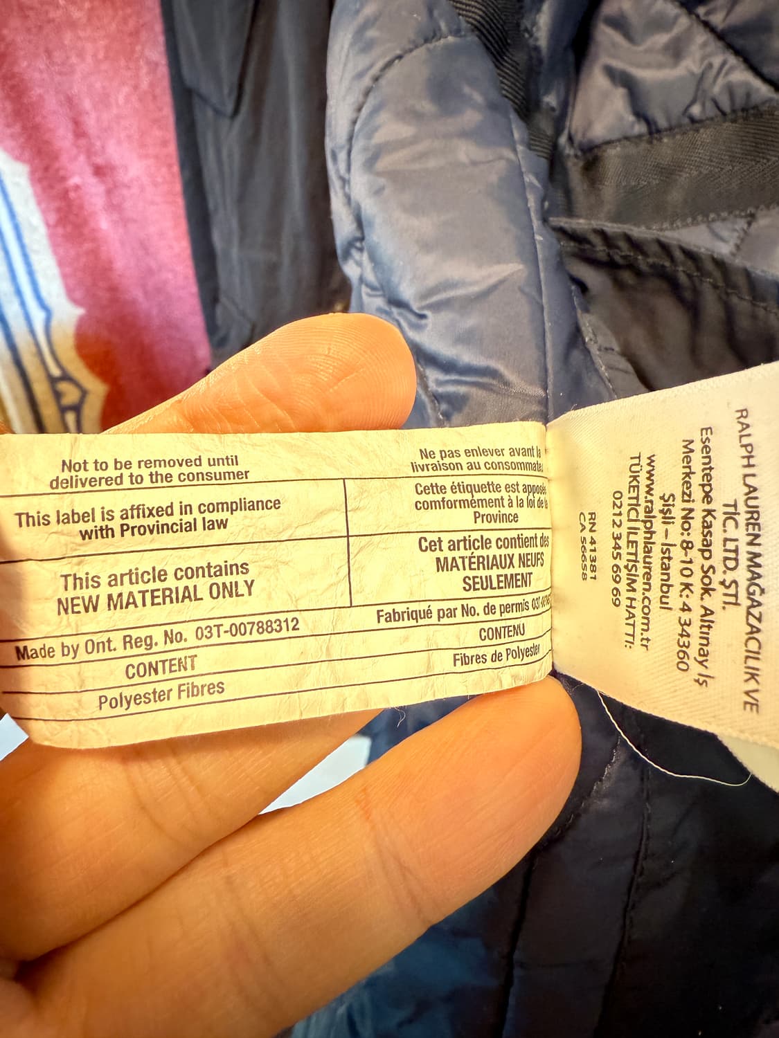 폴로 랄프로렌 M65 필드자켓 XL 상품이미지5