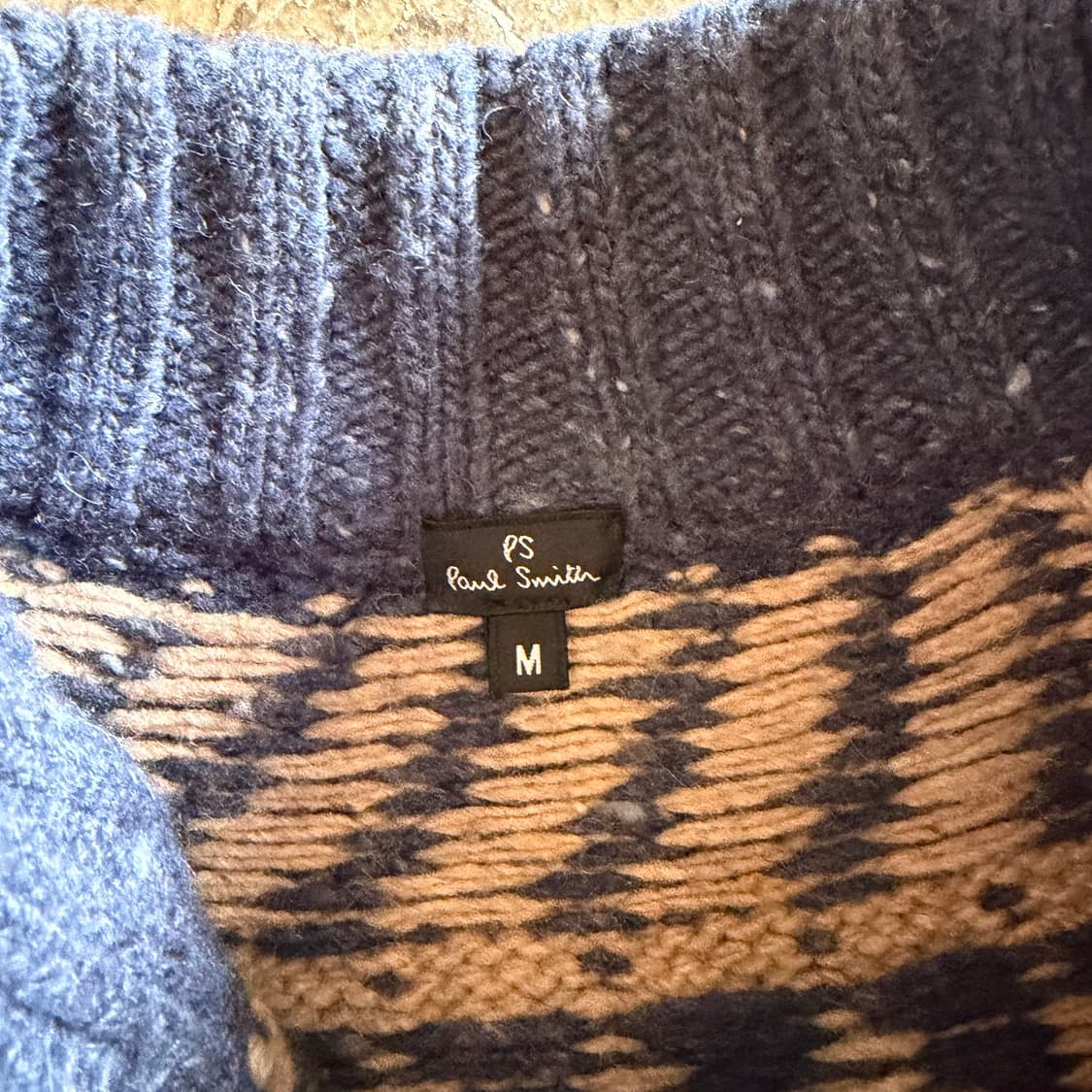 폴스미스 노르딕 집업 니트 상품이미지4