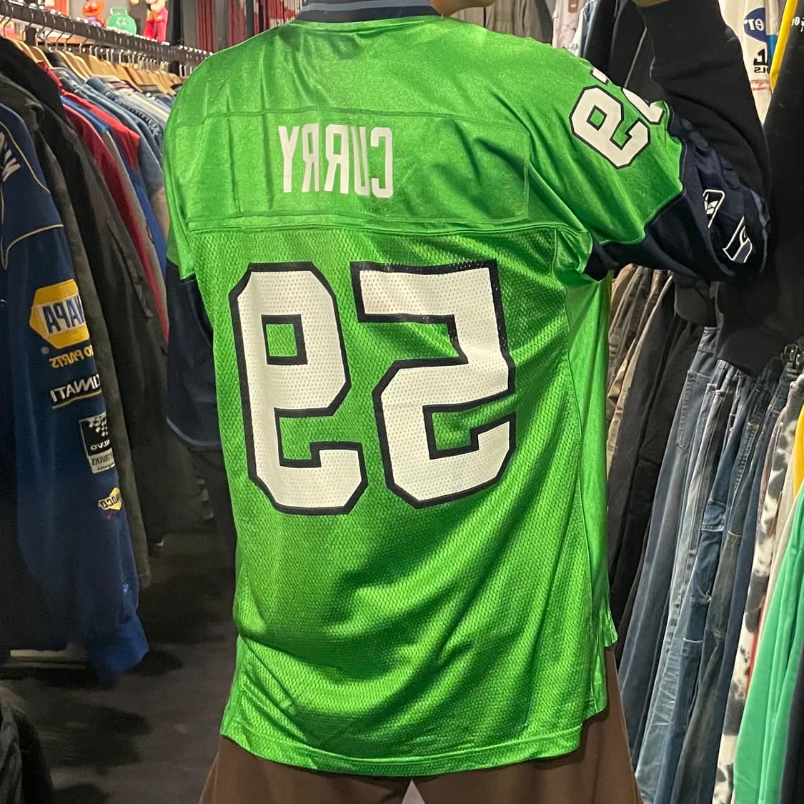 [IM]NFL X Reebok 그린 SEAHAWKS No.59 CURRY 상품이미지6