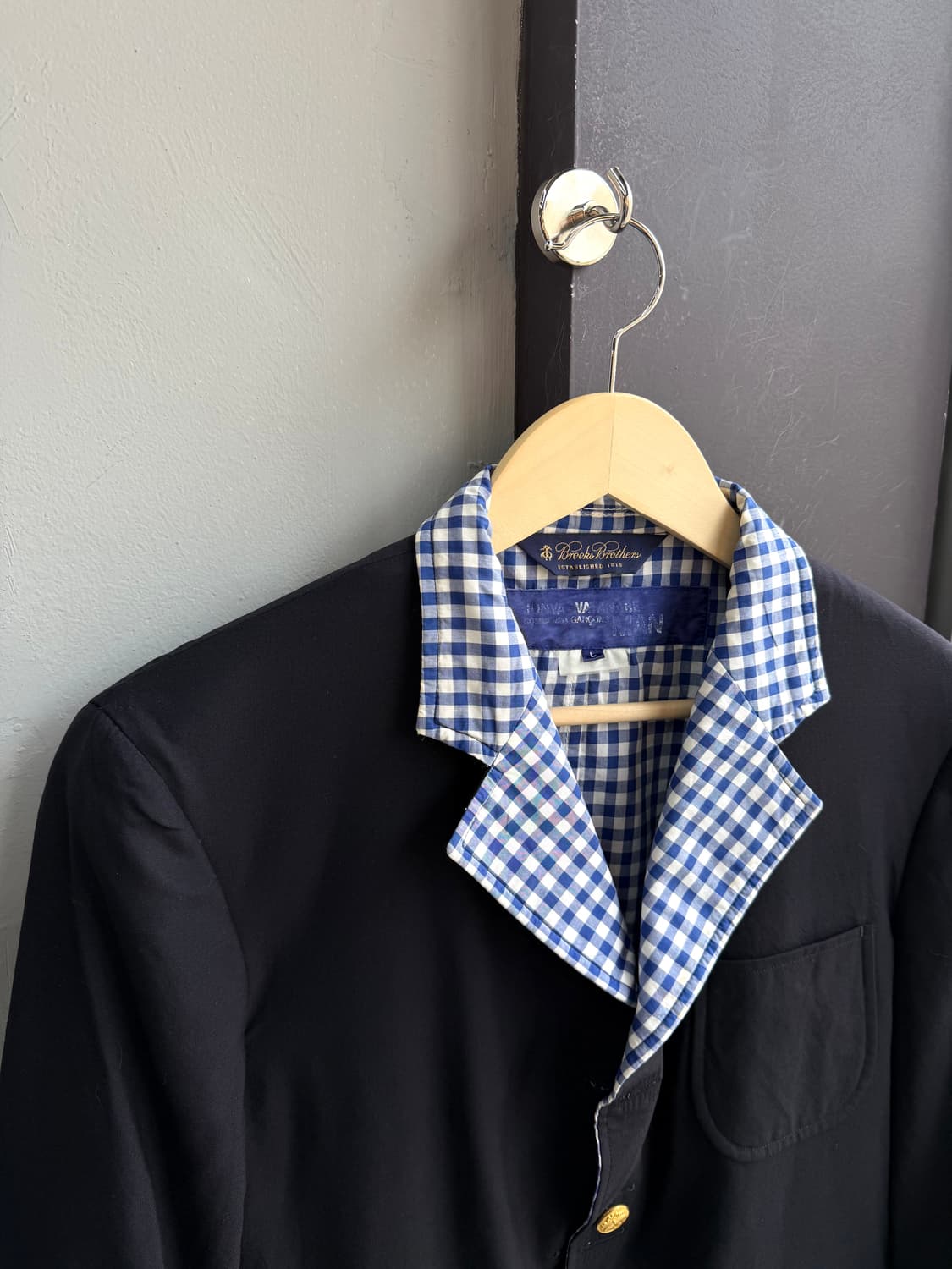 L/ 준야 와타나베 x 브룩스 브라더스 리버시블 블레이저 상품이미지4