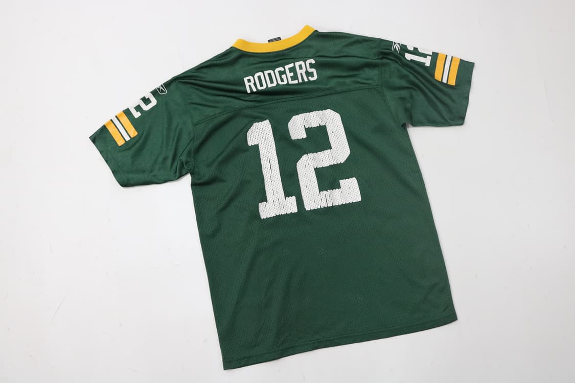 Reebok 리복 NFL 그린베이 패커스 아론 로저스 풋볼 저지 상품이미지8