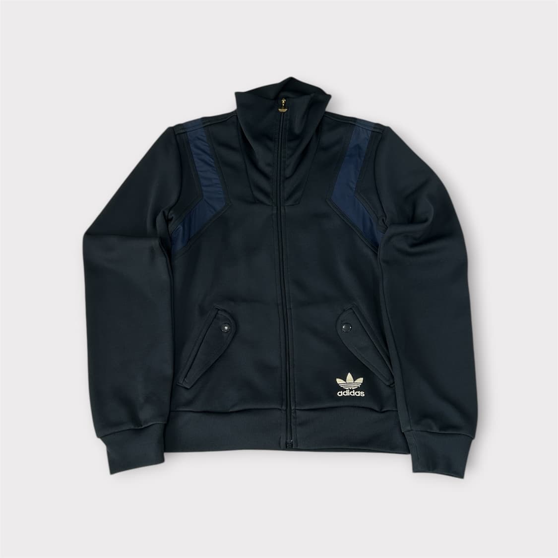 아디다스 네이비 올드스쿨 져지 트랙탑 90 여성 상품이미지1