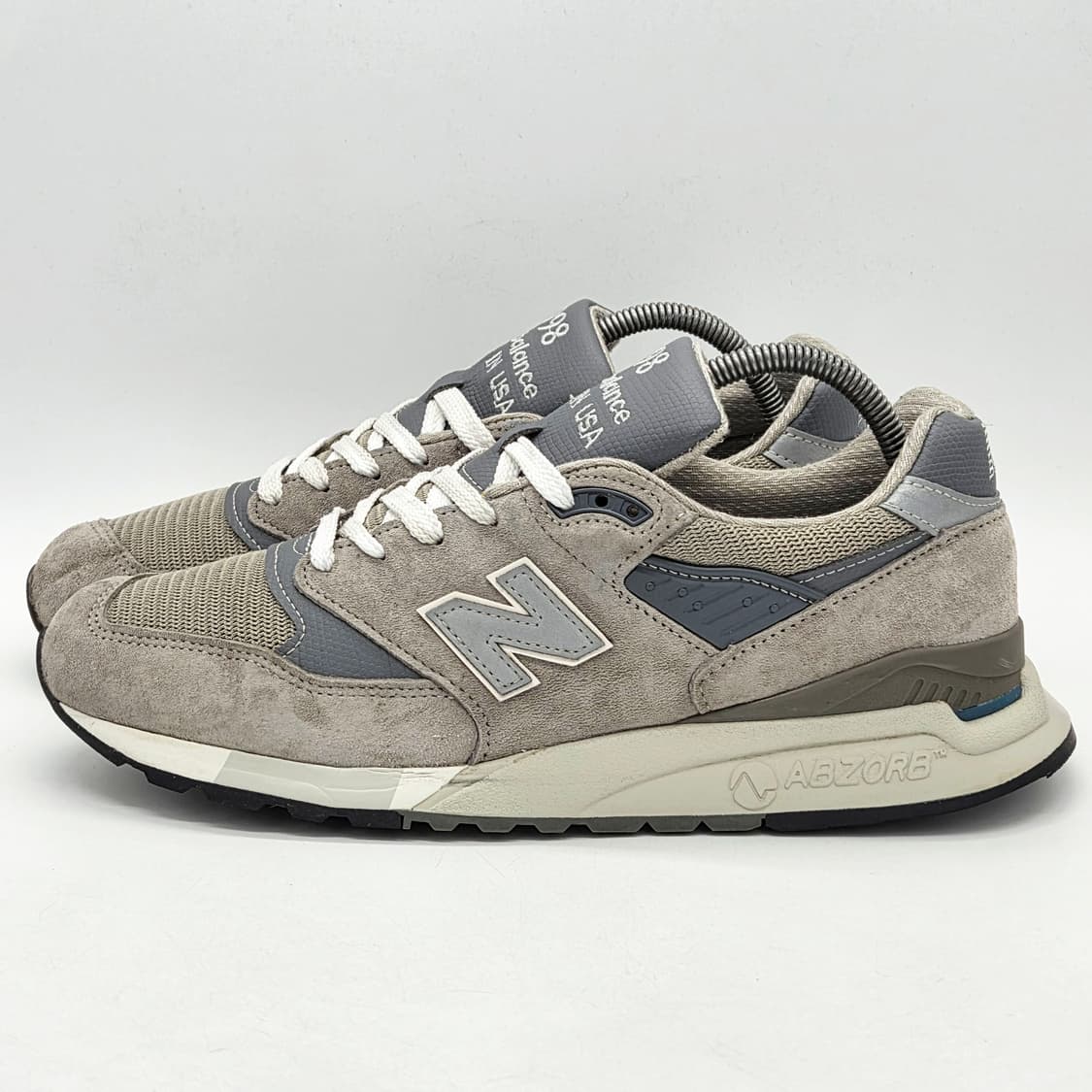 뉴발란스 998 코어 메이드 인 USA 그레이 실버 (285 D) 상품이미지1