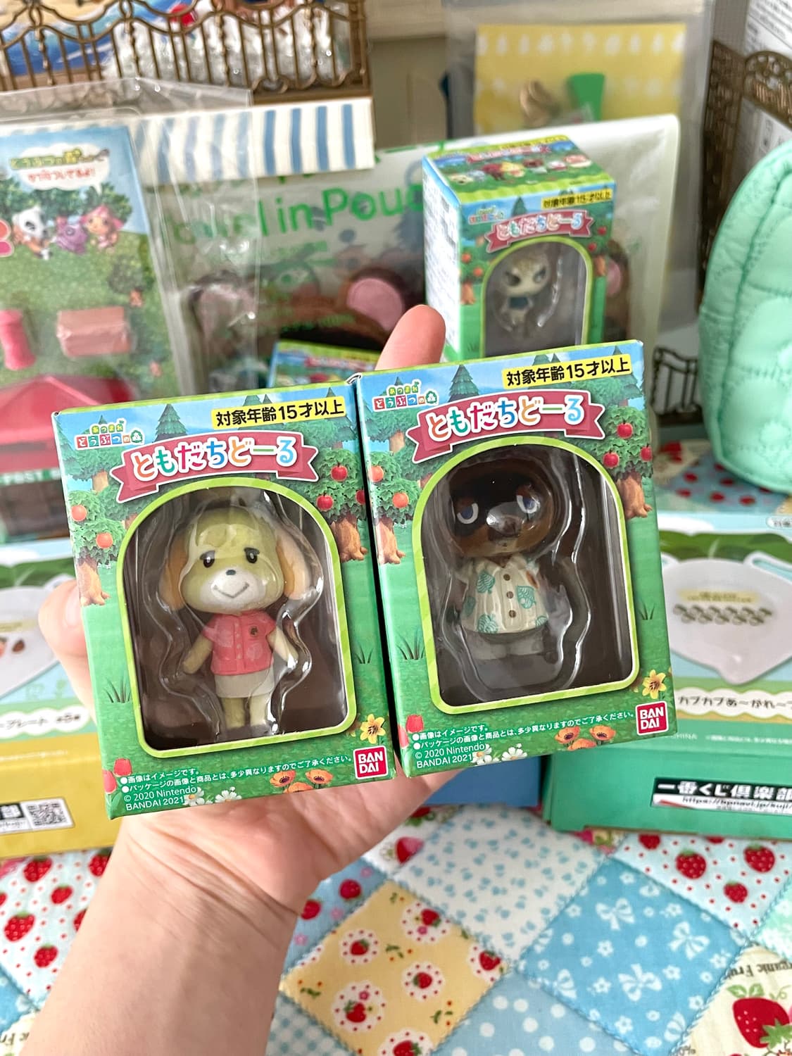 (미개봉) 동물의숲 토모다치돌 여울 너굴 피규어 일괄 상품이미지6