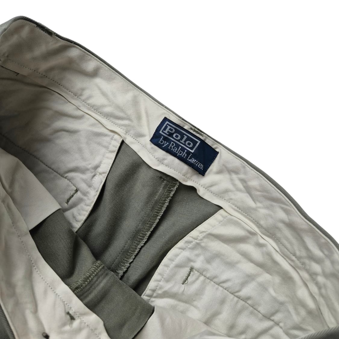 [30x34] 폴로 랄프로렌 00s 투턱 치노팬츠 라이트카키 상품이미지8