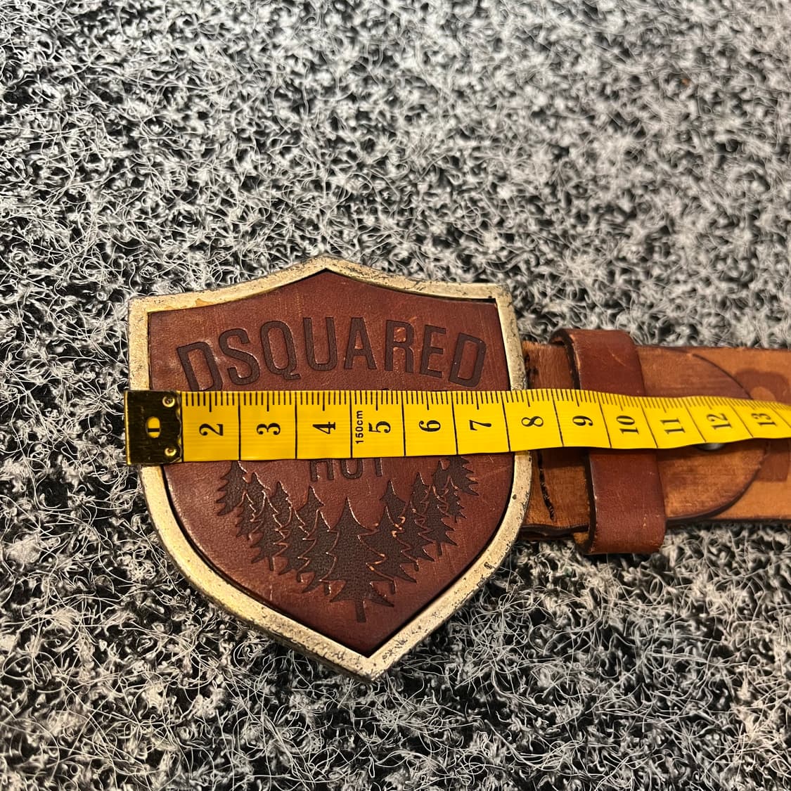 디스퀘어드 근본 빈티지 가죽 벨트 상품이미지5
