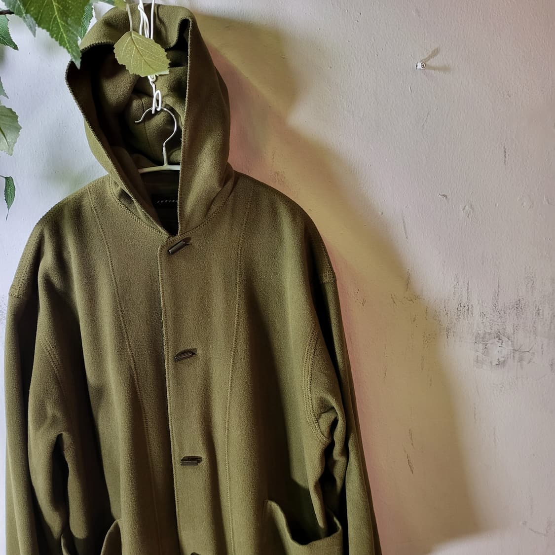 JPN 빈티지 모직 롱 코트 상품이미지3