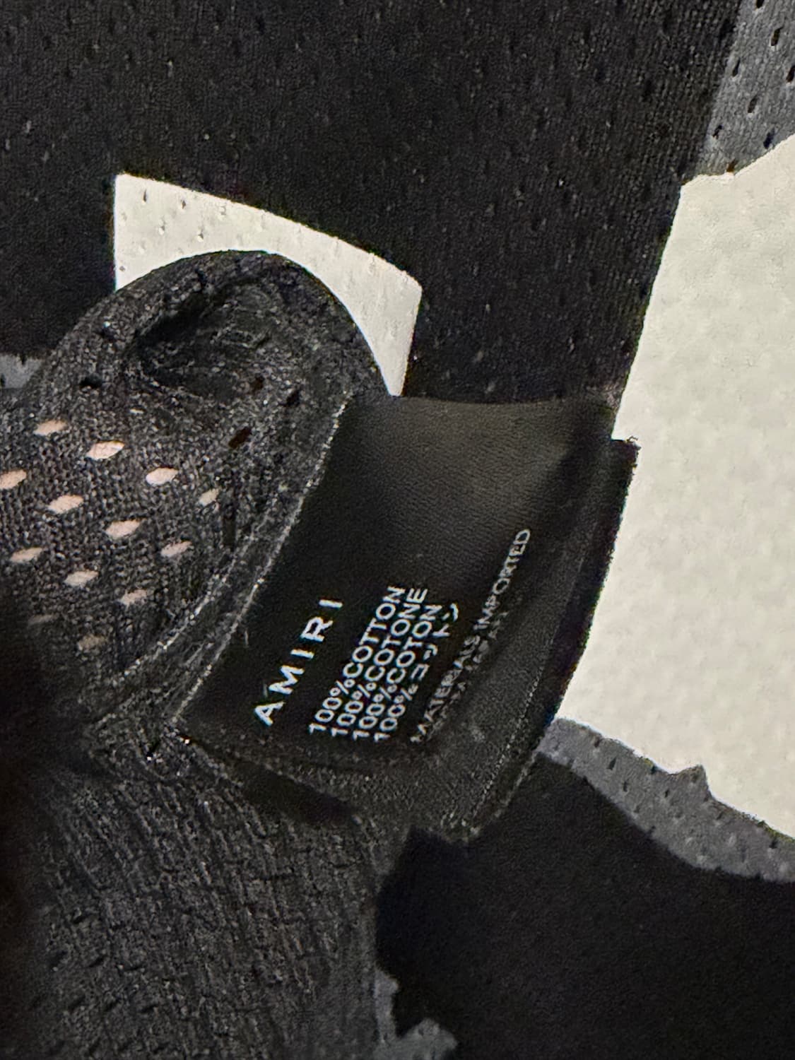 아미리 매쉬 반팔티 ㅡ 엑스트라라지 상품이미지5