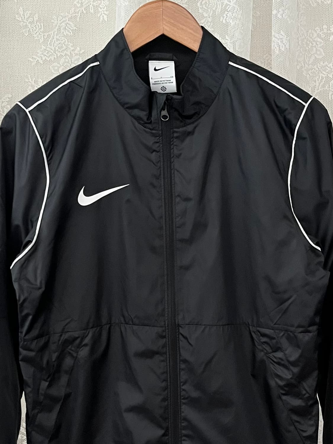 S) 나이키 RPL 파크 20 레인 재킷 바람막이 블랙 상품이미지3