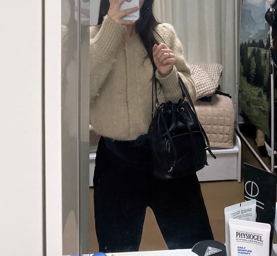 프라다 가죽 버킷 백 (이가격에 이 컨디션?) 상품이미지8