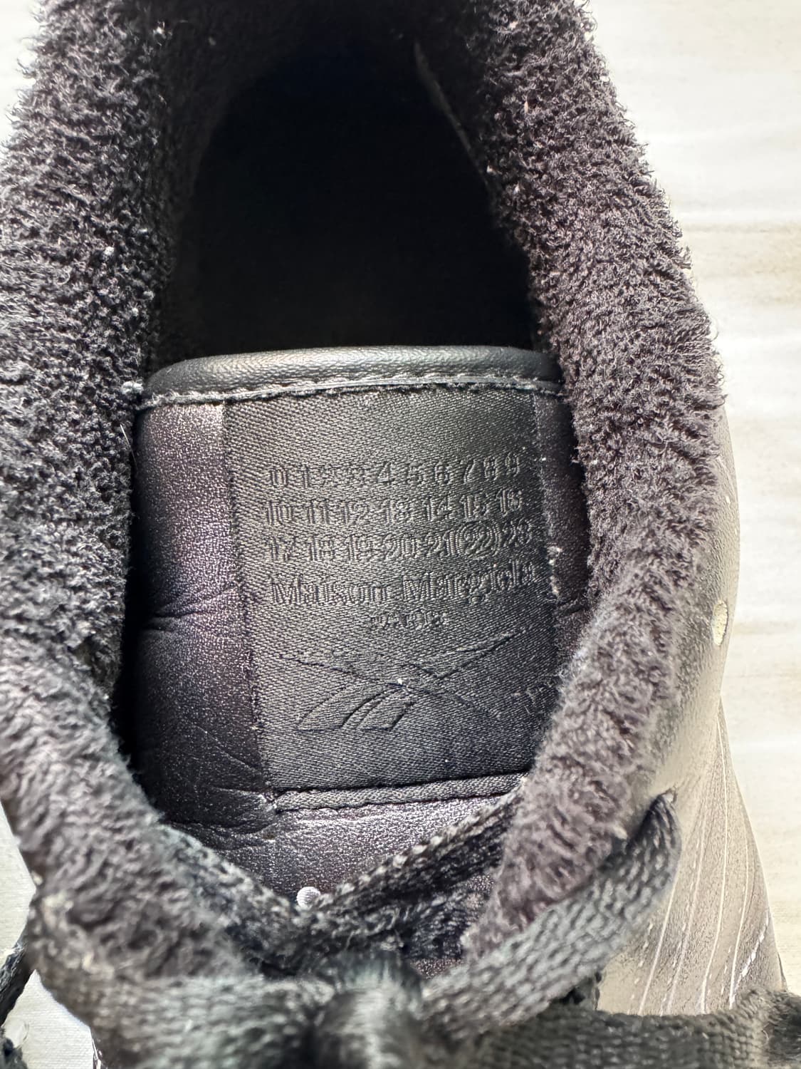 리복 x 메종 마르지엘라 클럽씨 TL 블랙 Reebok x Maison  상품이미지6