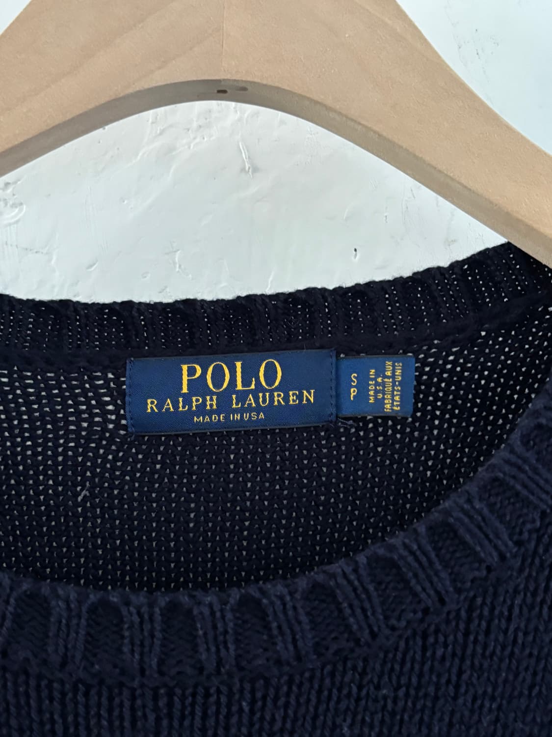 Polo 폴로 랄프로렌 MadeinUSA 신형 성조기 니트 상품이미지3