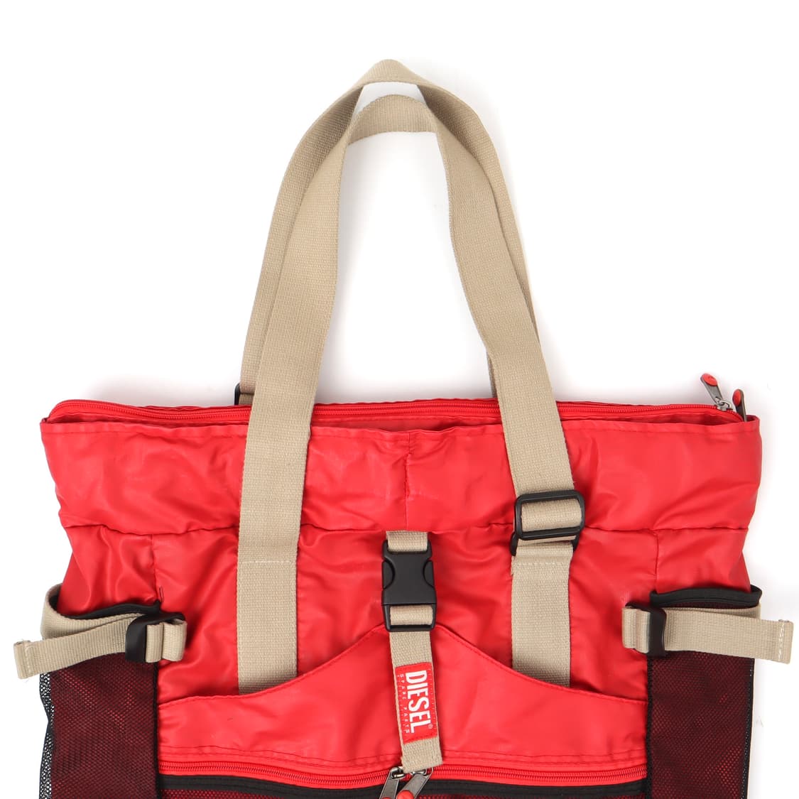 디젤 레드 2way 나일론 백 상품이미지2