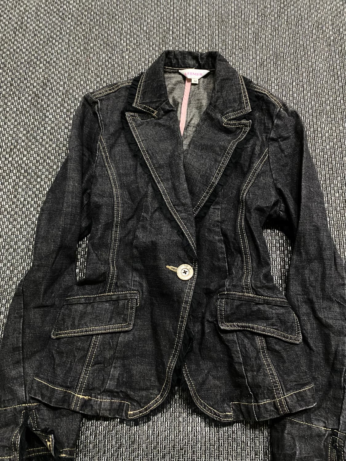 Lace Detail Y2K Mood Jacket 상품이미지5
