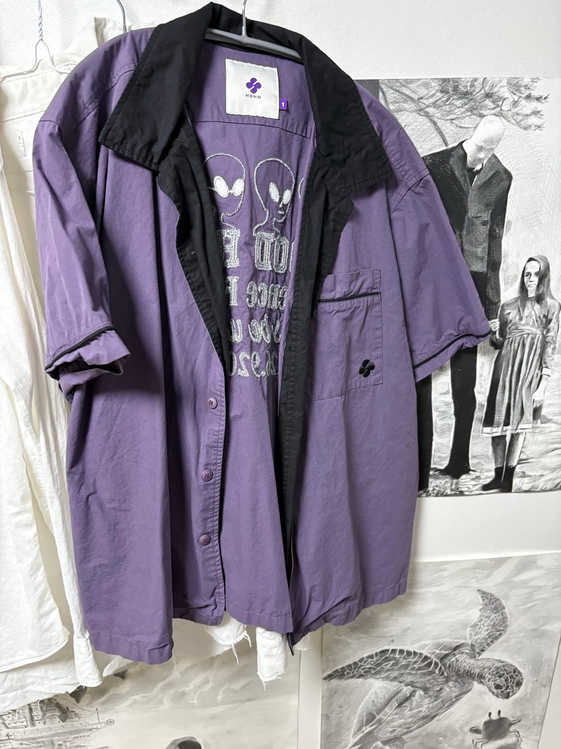 후드후드 반팔셔츠 상품이미지2