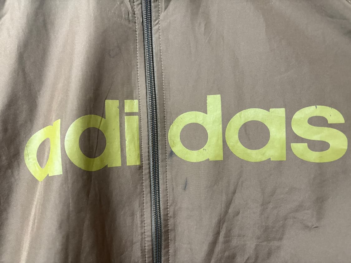 아디다스 브라운 카키 윈드브레이커 바람막이 상품이미지2