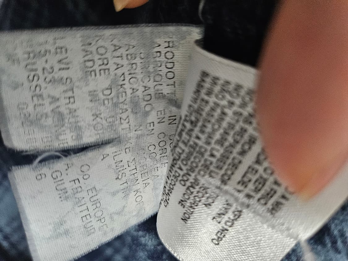 90s 리바이스 플란넬 울셔츠 상품이미지5