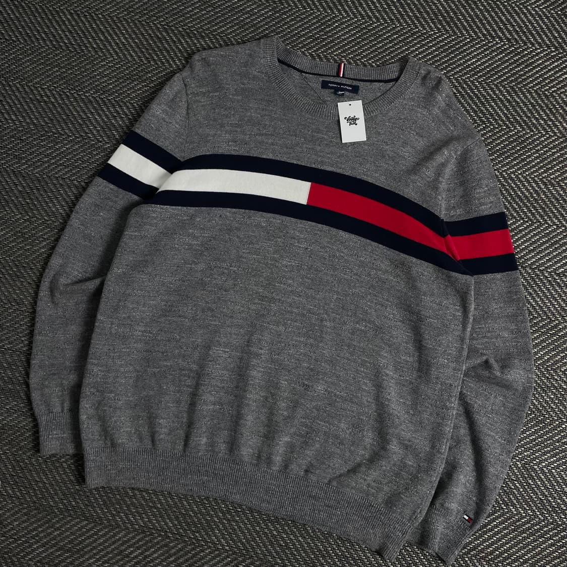 타미힐피거 빅로고 디테일 니트y 3207 상품이미지1