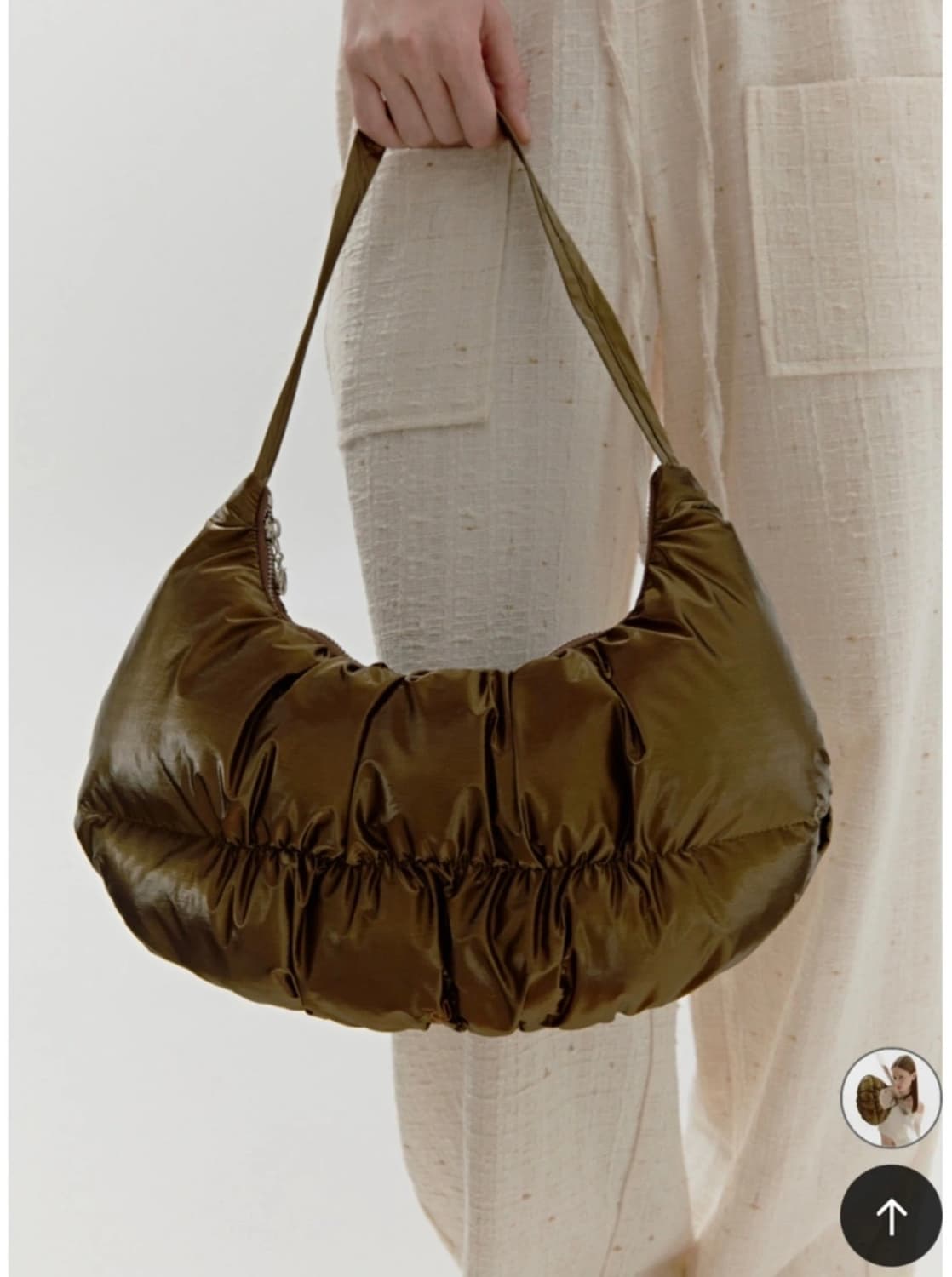 소프트서울 softseoul 브레드 패딩백 상품이미지1