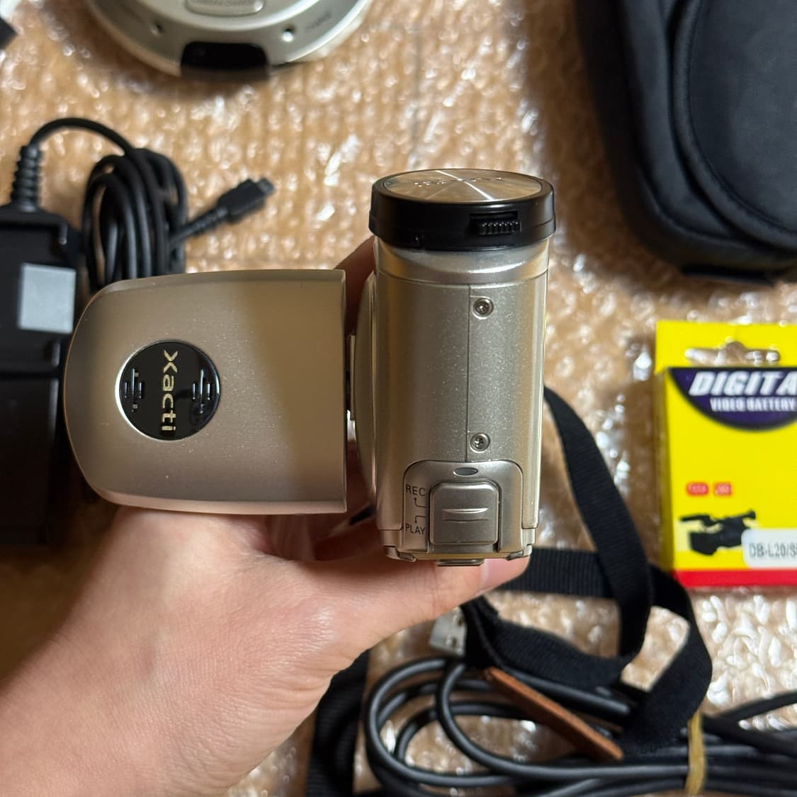 풀구성 산요작티 DMX-C4 SANYO XACTI C4 빈티지캠코더 디카 상품이미지5