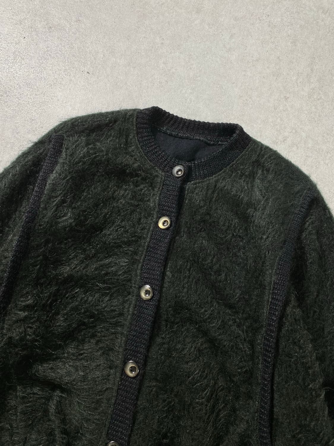 [F] Vintage 빈티지 모헤어 울 니트 가디건 상품이미지2