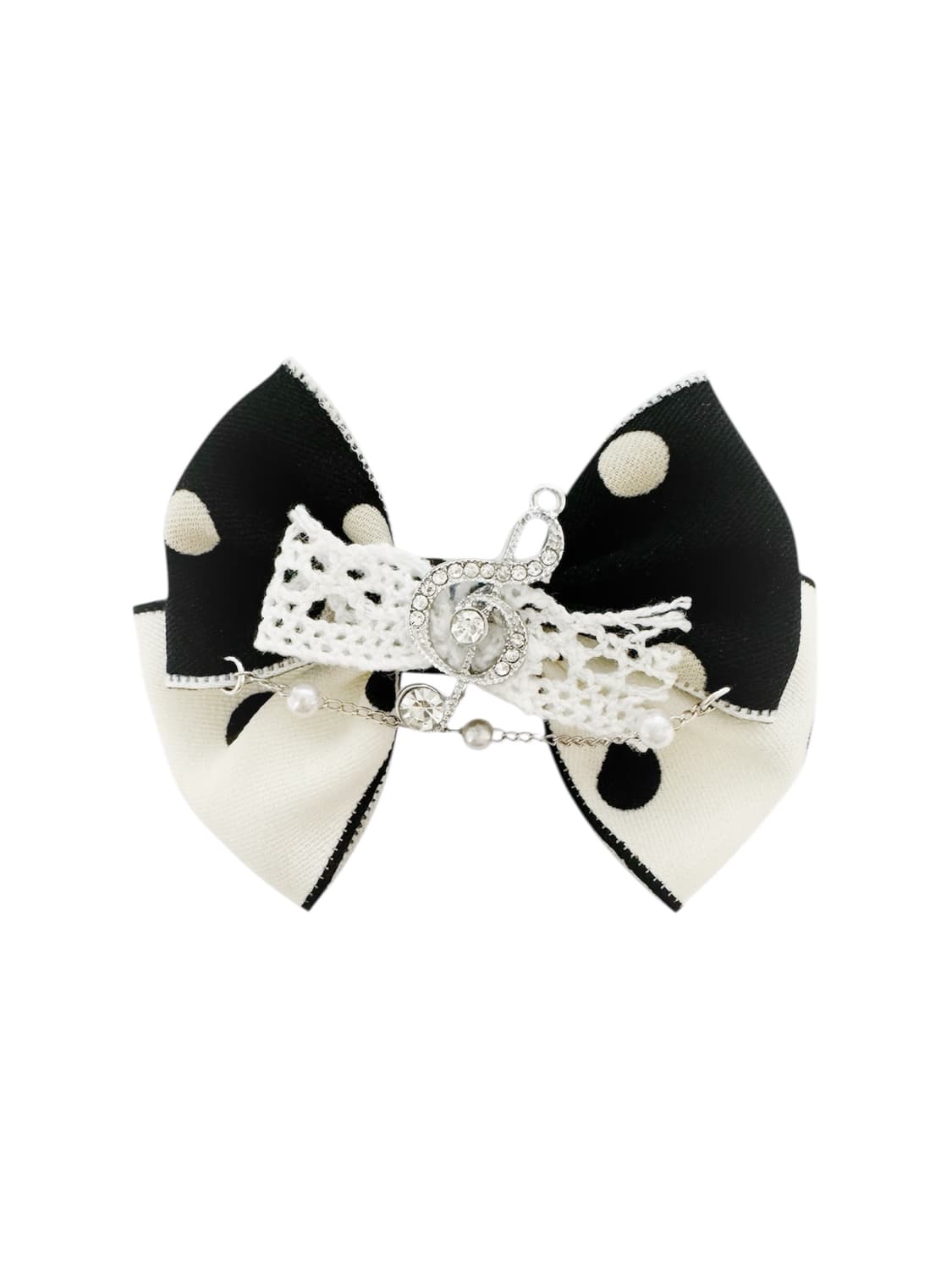 빈티지 레이스 리본 머리끈 헤어끈 머리핀 헤어핀 브로치 상품이미지1