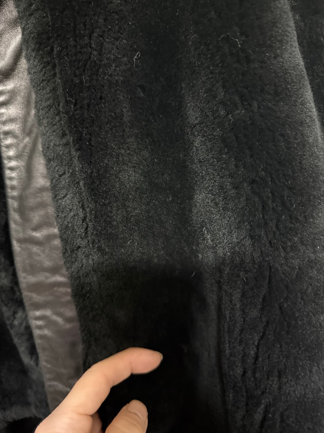 남자양가죽롱자켓거의새것 상품이미지2