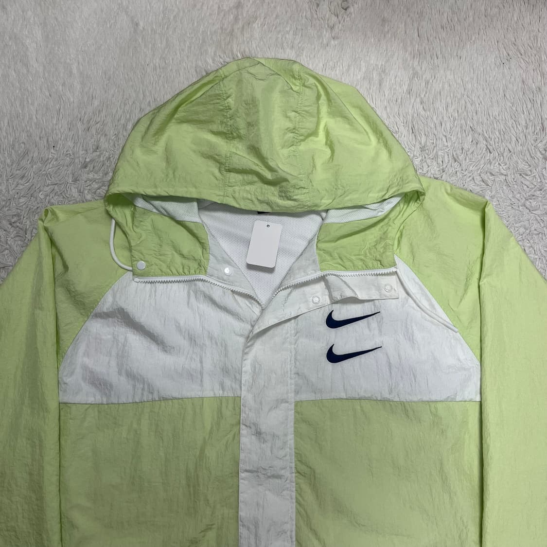 Nike double swoosh nylon windbreaker 상품이미지6