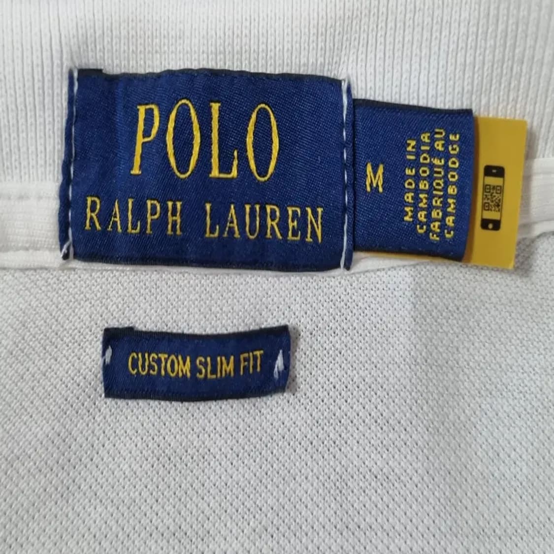 QR 폴로 랄프로렌 화이트 반팔 카라티 상품이미지6