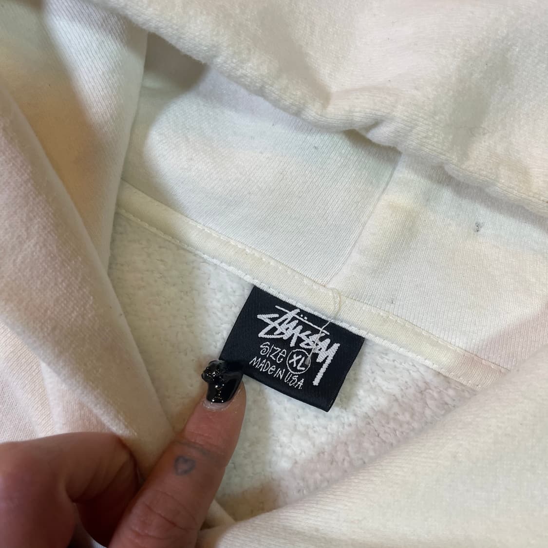 STUSSY US 스투시 X 아워레가시 드롭 쉐도우 후드티 상품이미지4