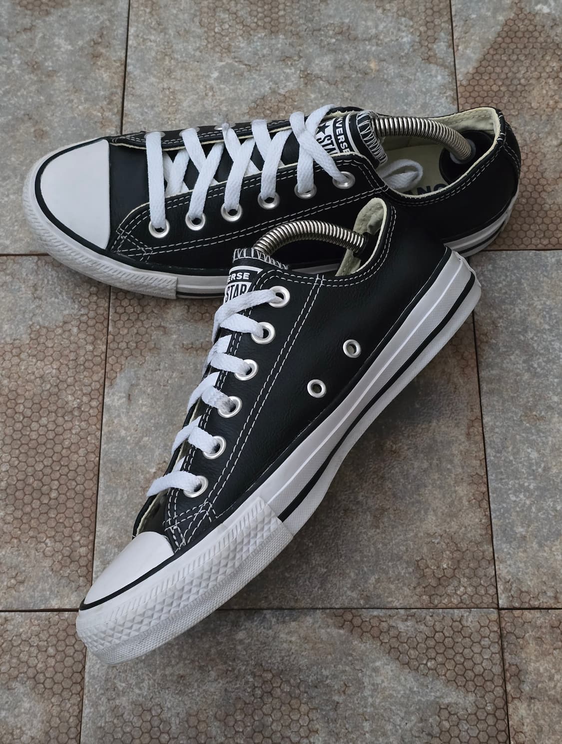 (245)컨버스 척테일러 올스타 로우 레더 상품이미지6